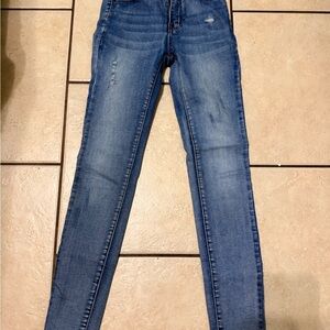 SHEIN Blue Skinny Jeans for Women